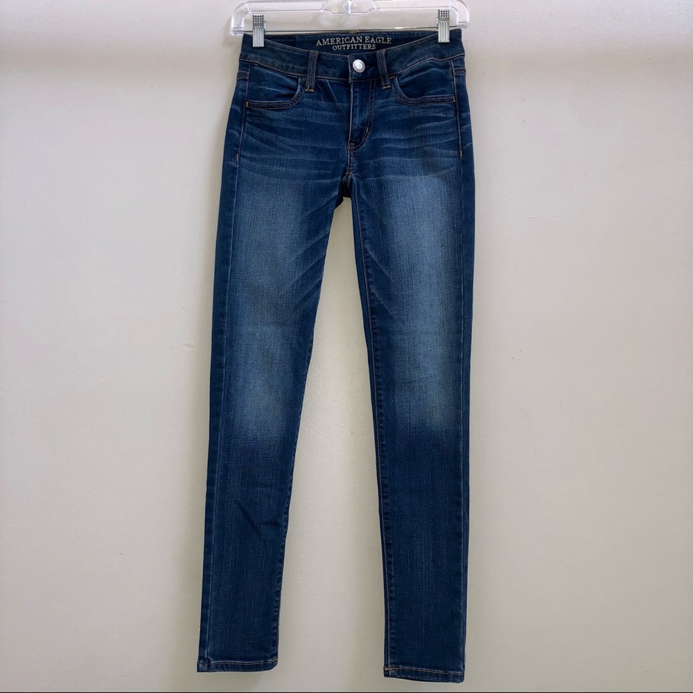 American Eagle Jeggings Skinny Jeans Super Stretch